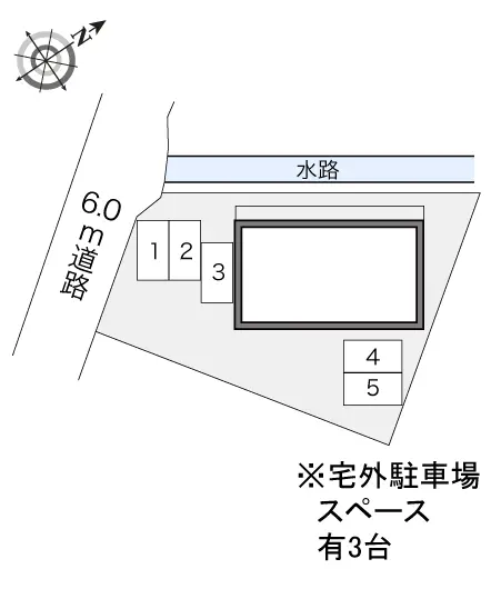盛岡市三本柳 月極駐車場